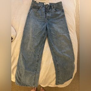 Denim forum “The Farrah High rise wide leg 28L”, size 27